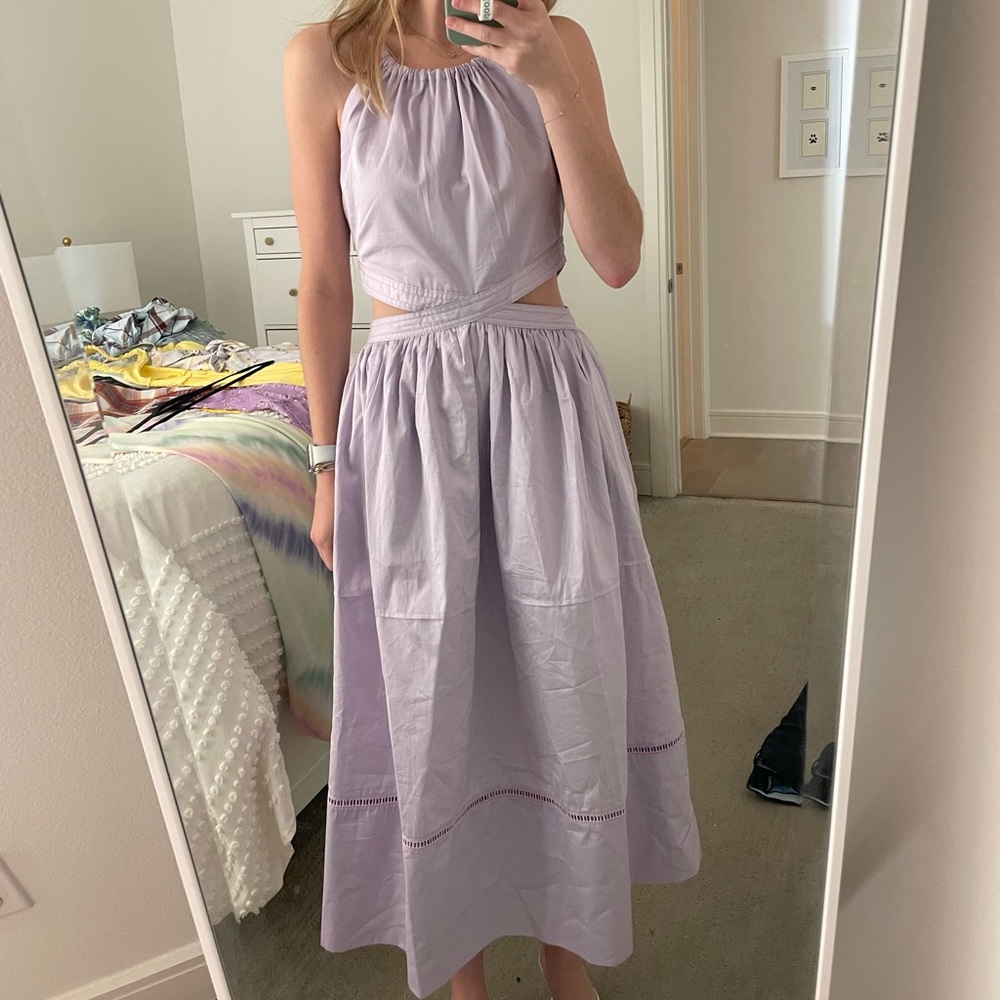 Something Navy cut out midi dress - Picture 4 of 4